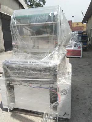 Double Deck Bag Making Machine With Conveyor System 2 Lines