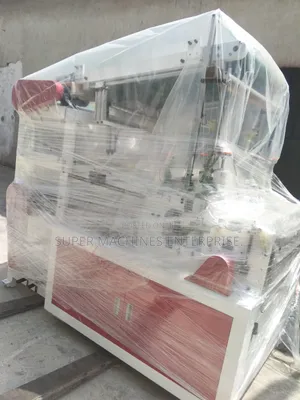 Double Deck Bag Making Machine With Conveyor System 2 Lines