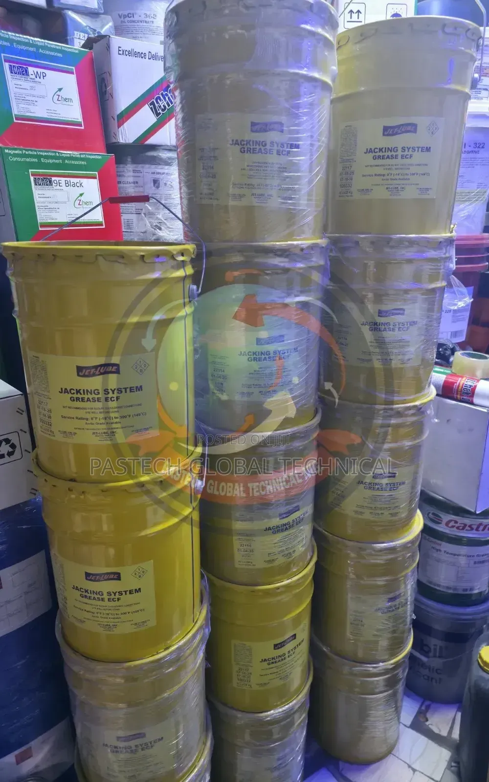 25kg Bucket // Jet-Lube Jacking System Grease Ecf - PASTECH GLOBAL ...