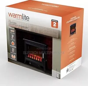 Warmlite Chatham 2000w Electric Log Effect Stove Fire