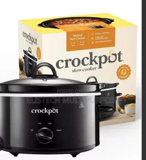 Crock-Pot 2.4l Black Compact Slow Cooker - Small Household Essentials