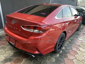 Hyundai Sonata Limited 2018 Red