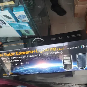 Solar Street Light Camera Triple Lens
