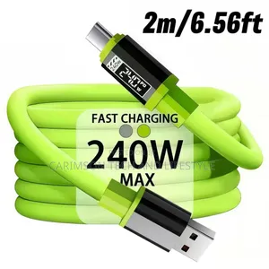 240w Silicone Cable - Usb To Type C