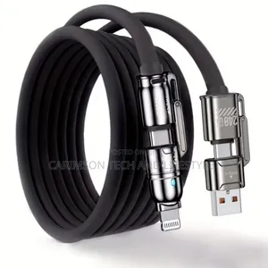 240w Silicone Cable - Usb To Type C