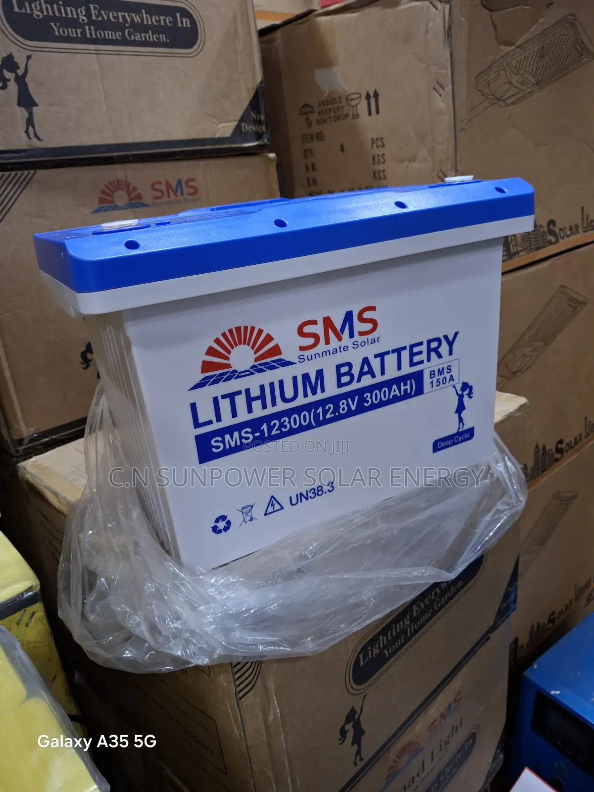 12v/300ahs SMS Lithium-Iron Phosphate Energy Storage Battery