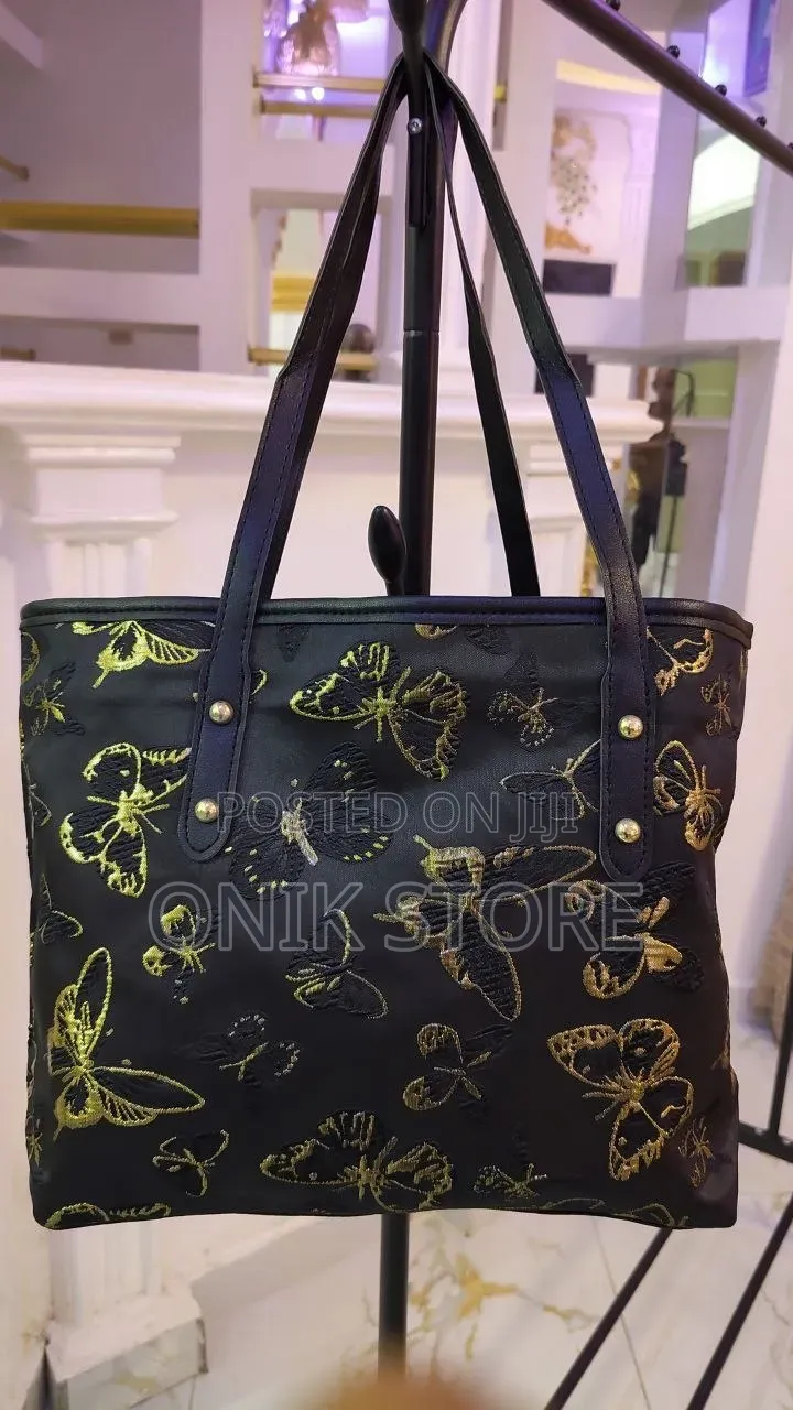 Butterfly Design Tote Bag