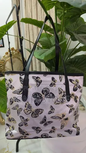Butterfly Design Tote Bag