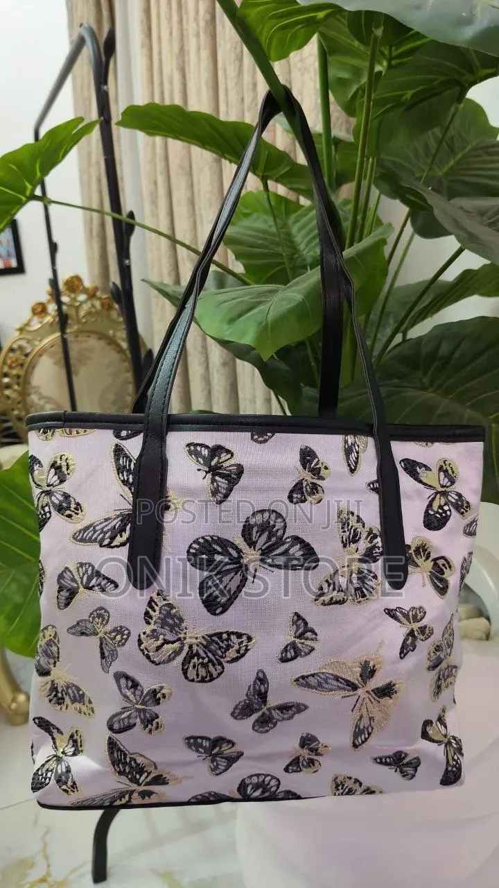 Butterfly Design Tote Bag