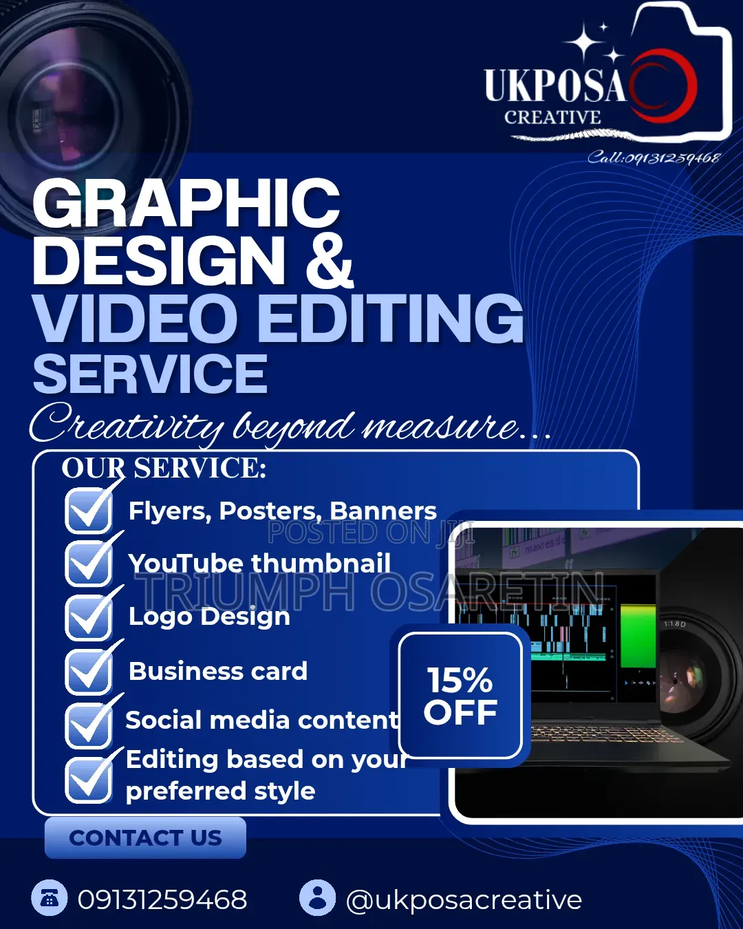 Graphic Design and Video Editing