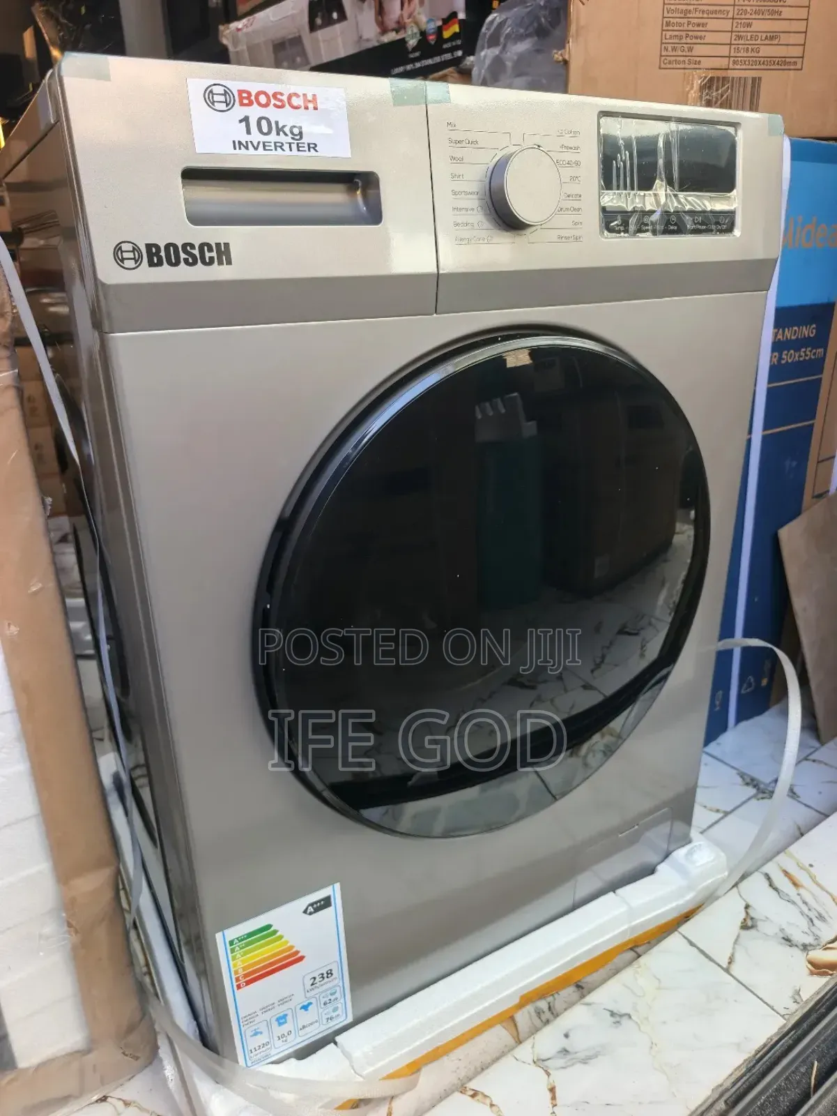 Bosch 10kg Inverter Automatic Washing Machine Front Load ( Led Display