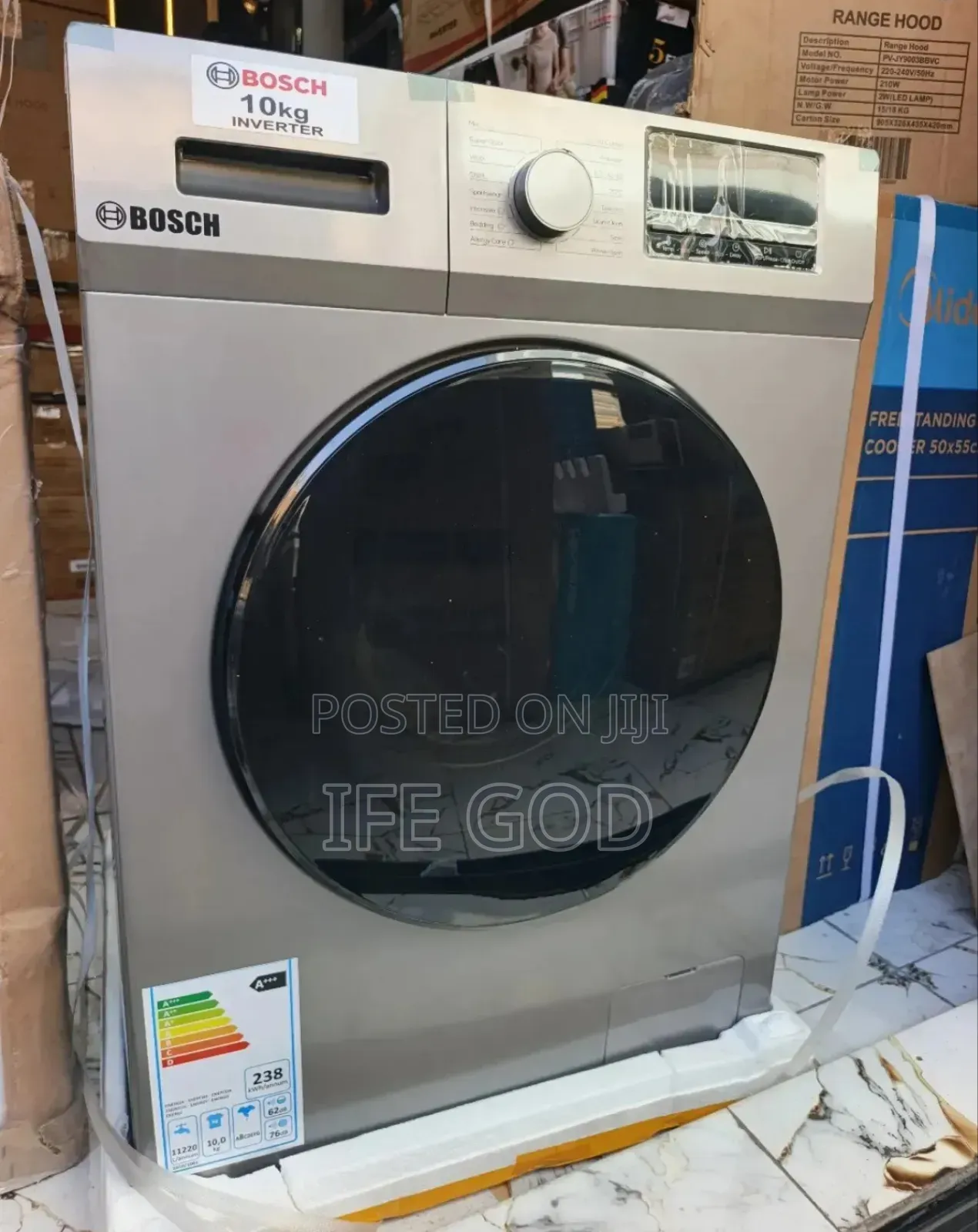 Bosch 10kg Inverter Automatic Washing Machine Front Load ( Led Display