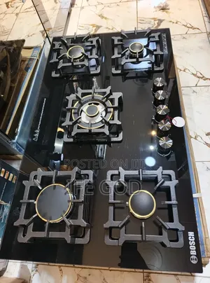 Original Bosch Built-in 2026 Latest Design 5 Burners Gas Cooker Hob