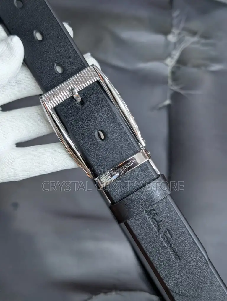 Ferragamo Quality Luxury Men Genuine Leather Bel