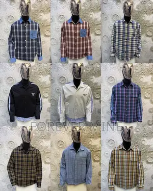 Premium Quality Men’S Vintage Plaid Shirts – Long Sleeve Button Down