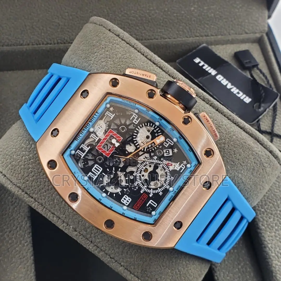 Richard Mille Quality Luxury Men Automatic Engine Wristwatch