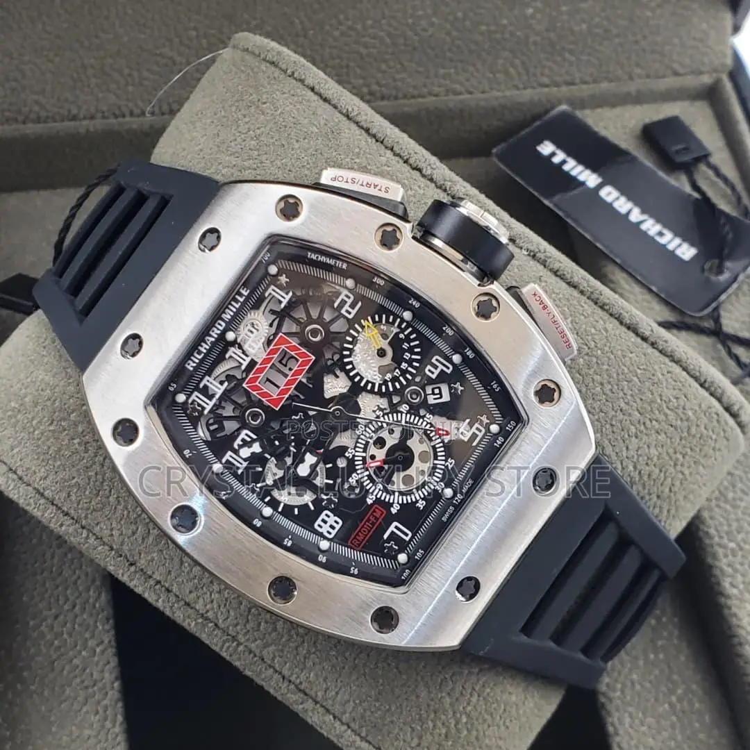 Richard Mille Quality Luxury Men Automatic Engine Wristwatch