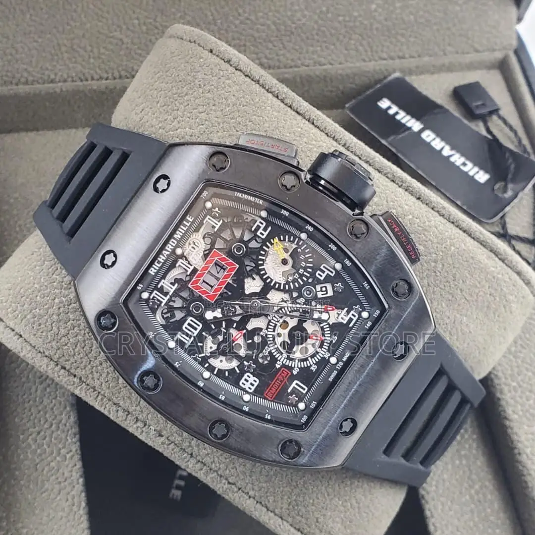 Richard Mille Quality Luxury Men Automatic Engine Wristwatch
