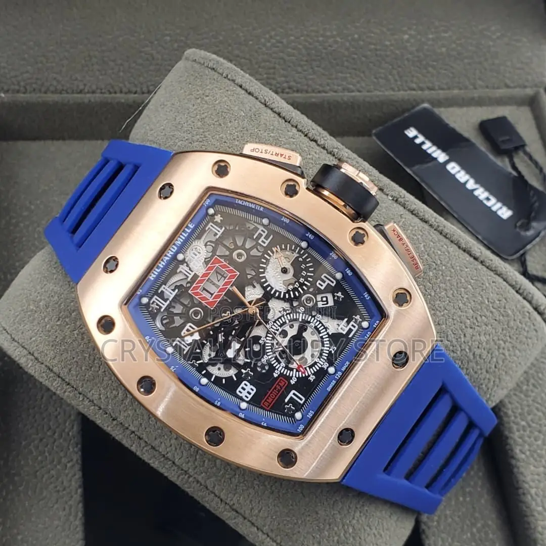 Richard Mille Quality Luxury Men Automatic Engine Wristwatch
