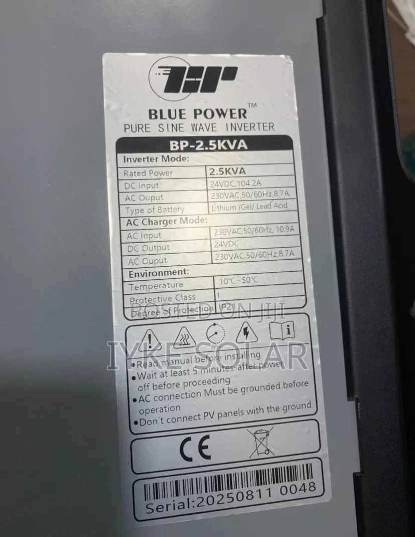 2.5kva 24v Blue Power Inverter