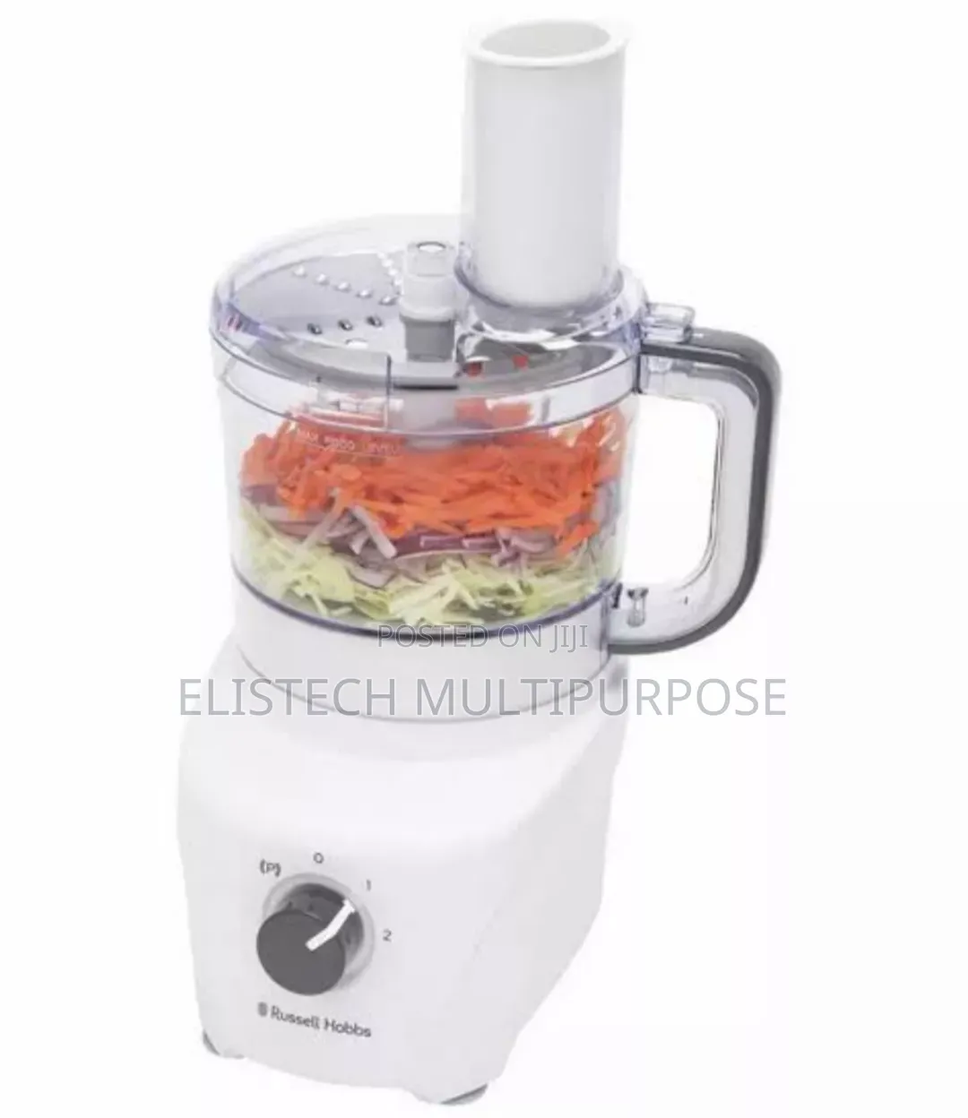 Russell Hobbs Go Create Food Processor - White With Versatile Blades