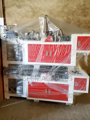 600m Side Sealing Bag Making Machine With 1200mm Folder