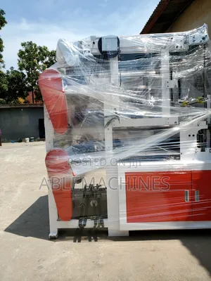 1000m Double Deck Nylon Bag Making Machine With 1.5m Conveyor 4 Lines