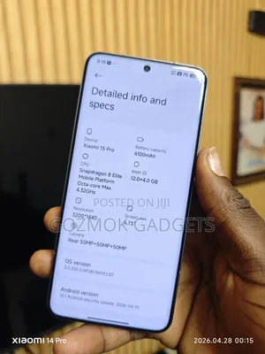 Xiaomi 15 Pro 256 GB Gray