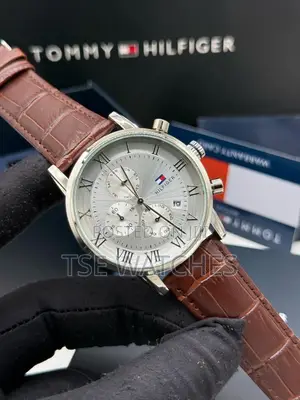 Hilfiger Leather Strap With Box