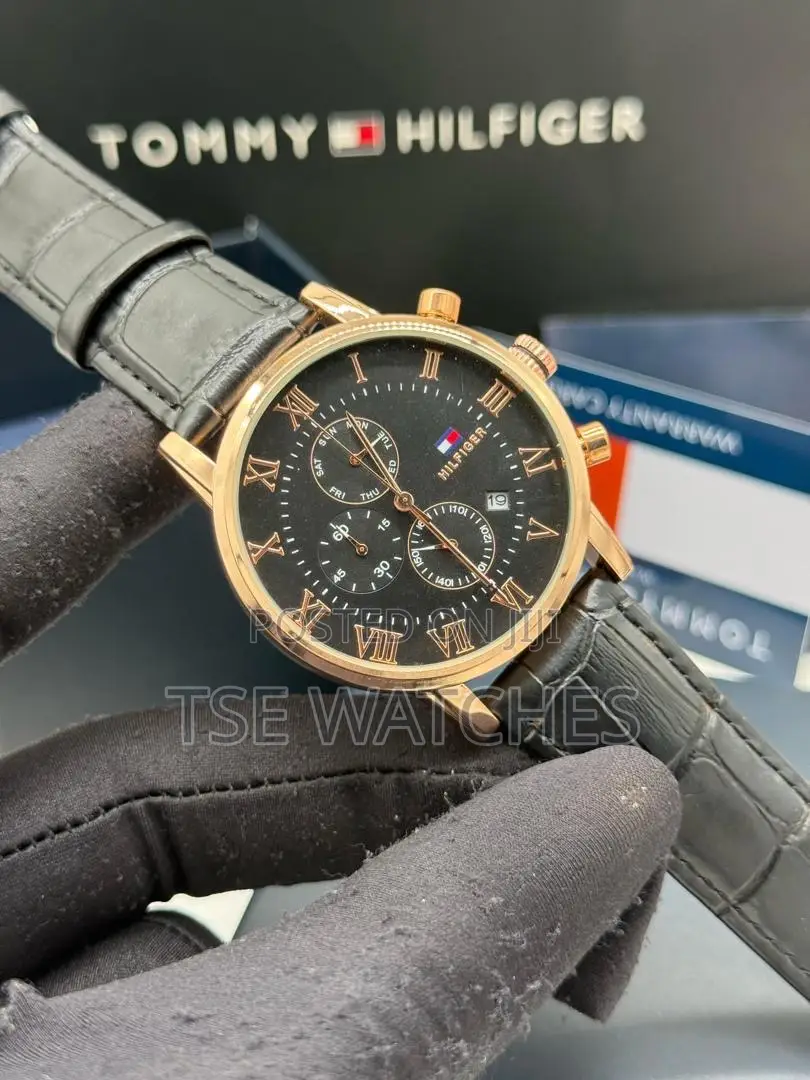 Hilfiger Leather Strap With Box