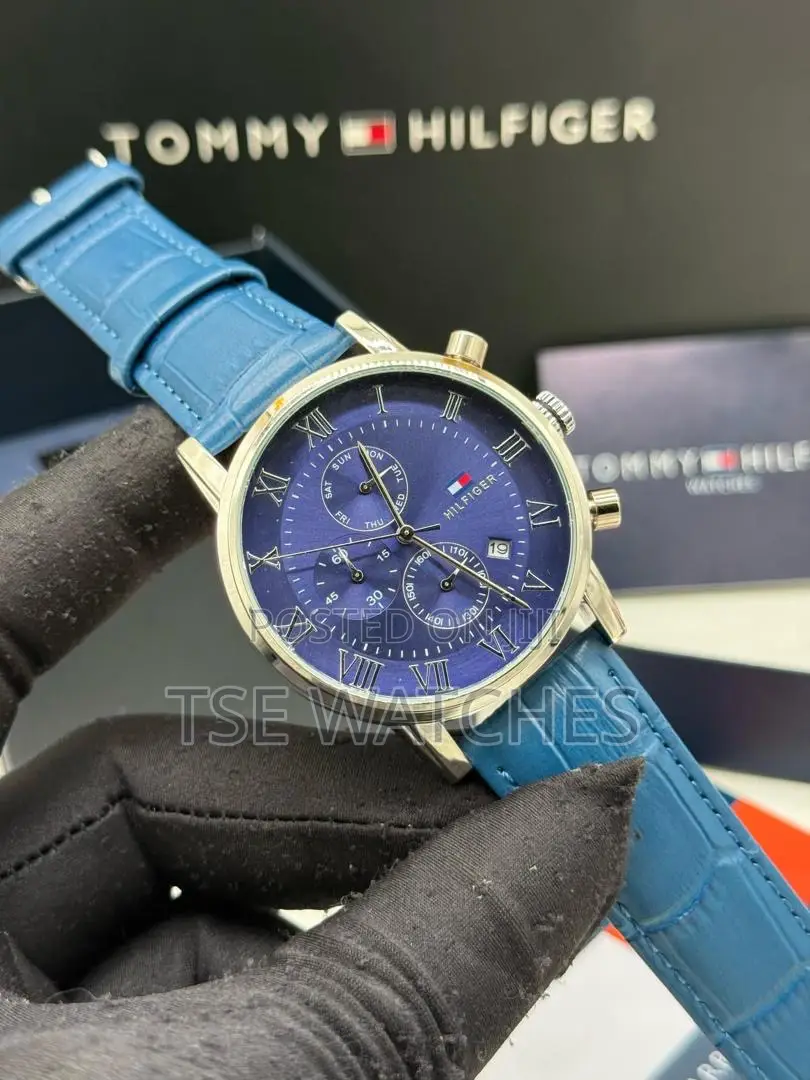 Hilfiger Leather Strap With Box