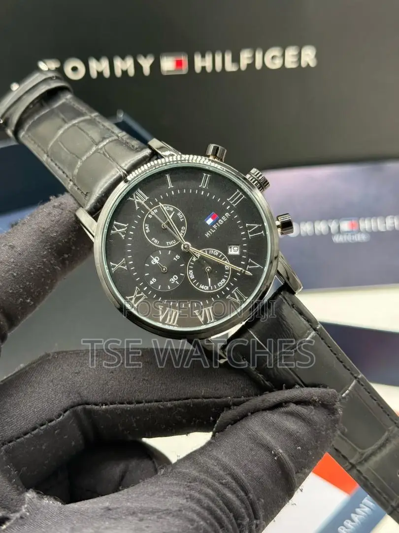 Hilfiger Leather Strap With Box