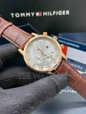 Hilfiger Leather Strap With Box