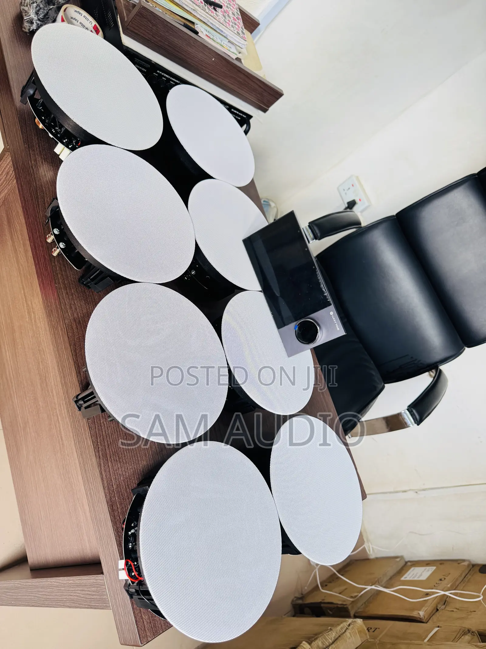 8 Ceiling Speaker Combo With Amplifier