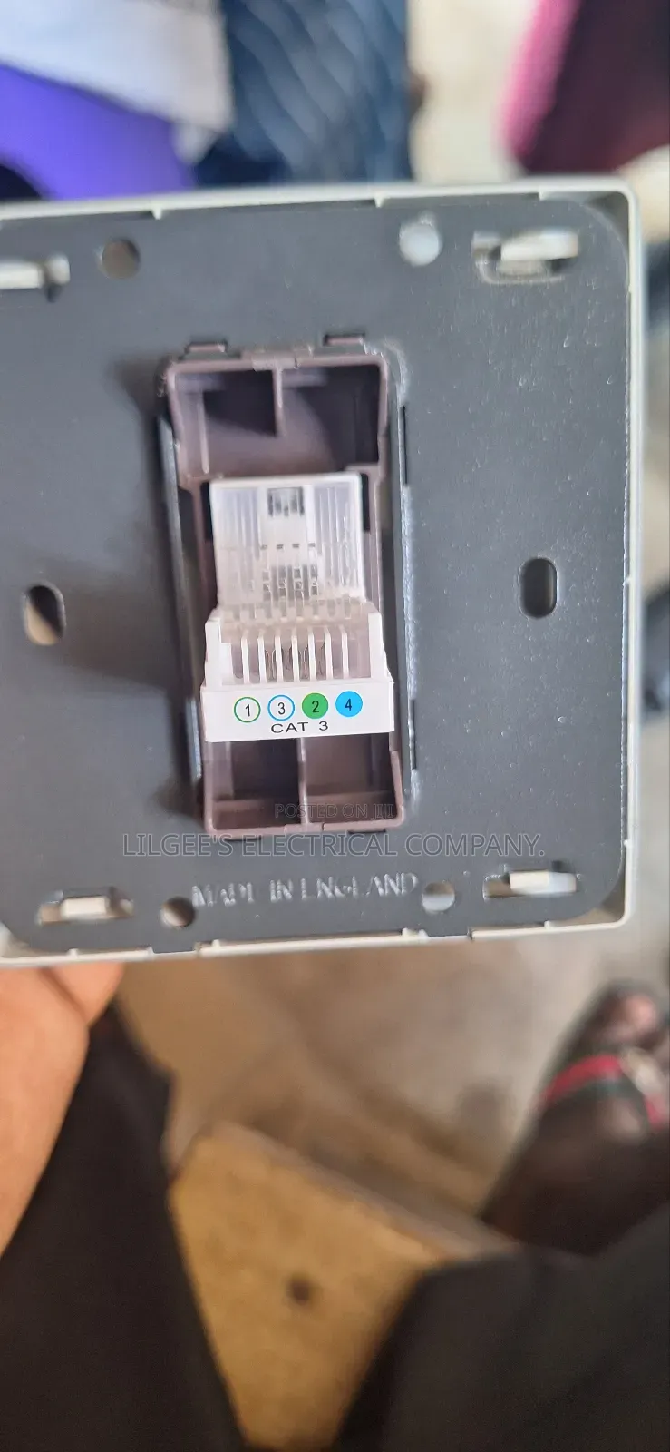 Excel Uk Faceplate Telephone Socket