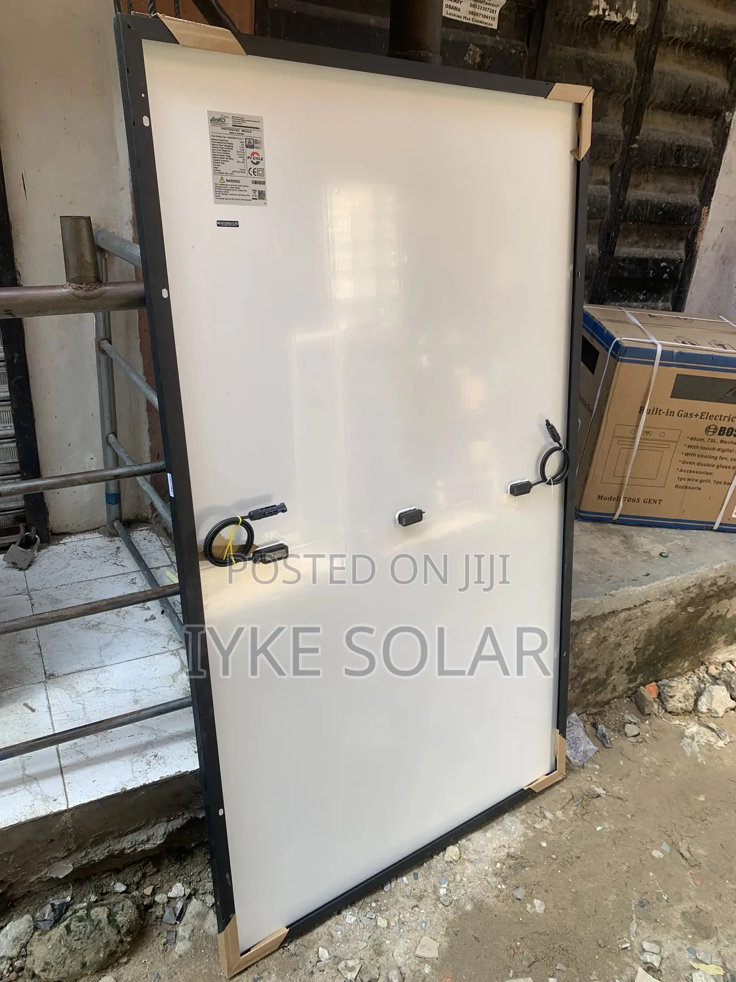 550watts Jinko Panel 120cells