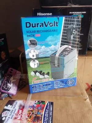 Moveable Solar Rechargeable Duravolt 4 in 1 Pack