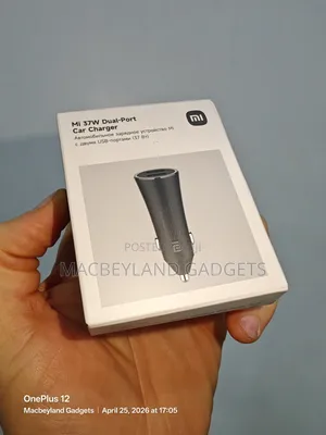 Mi 37 Watts Dual Port Car Charger