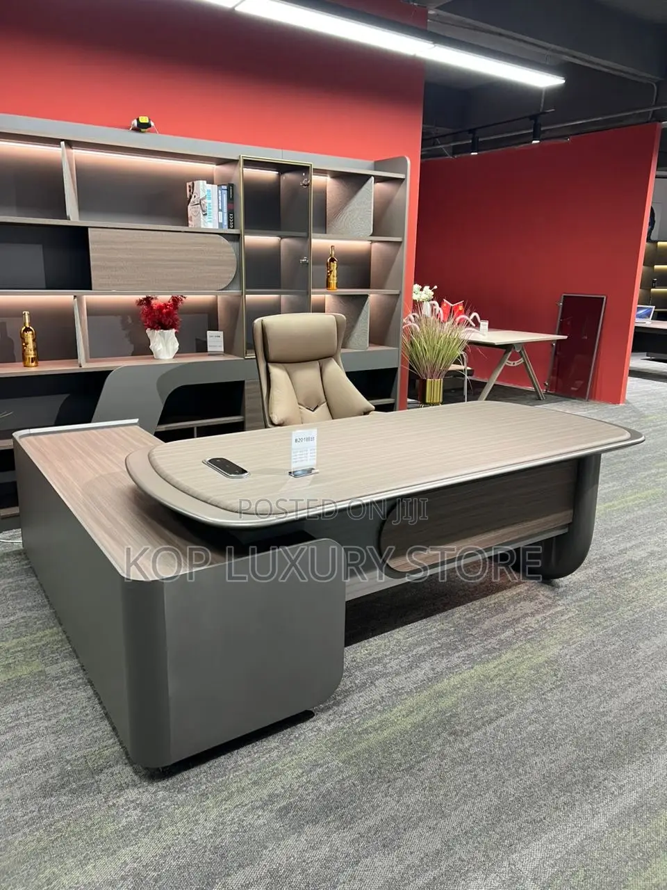 Executive Ceo Office Table 2.4 Meters