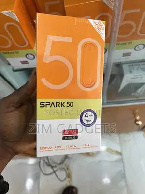 New Tecno Spark 50 128 GB Blue