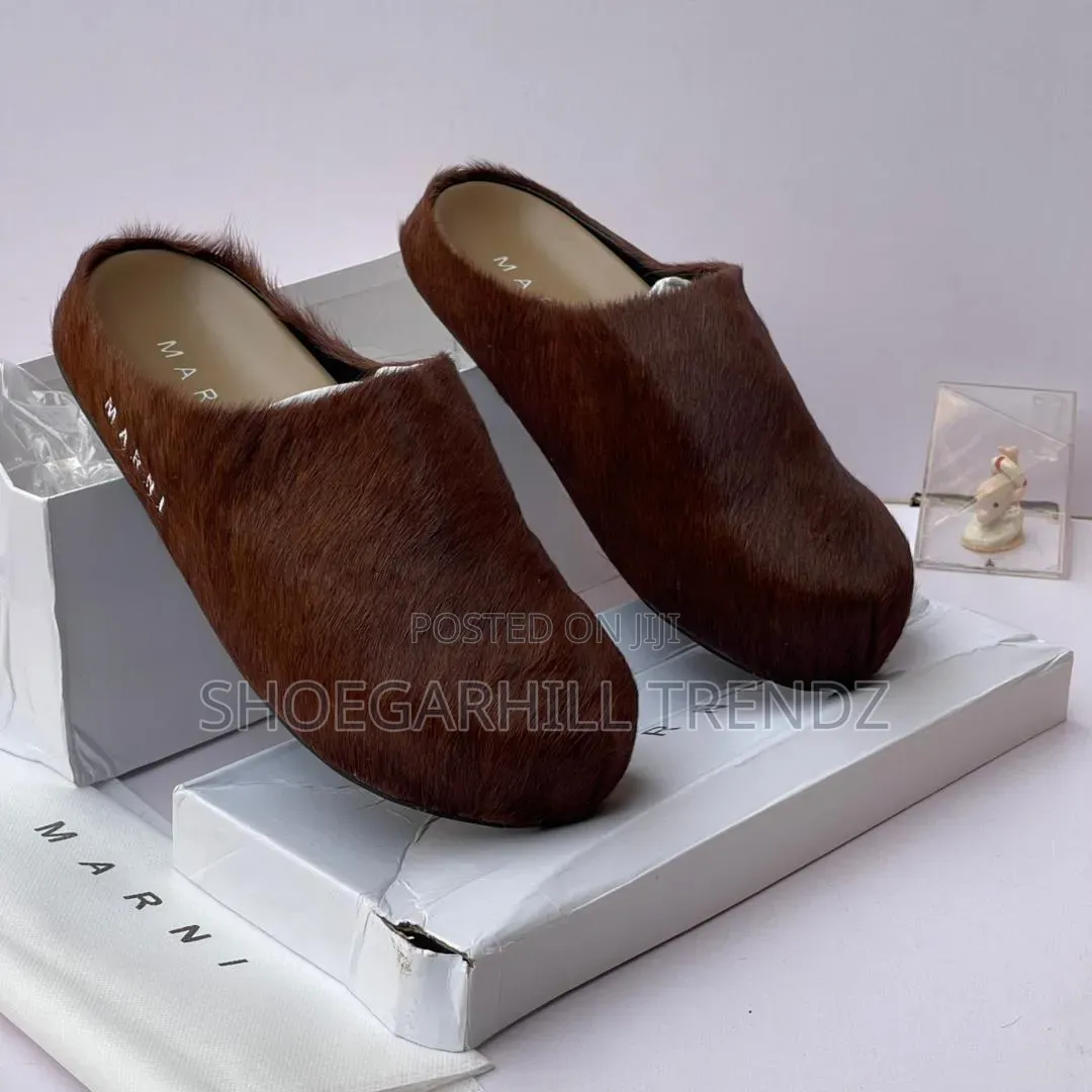 Marni Suede Half Shoes - Mules