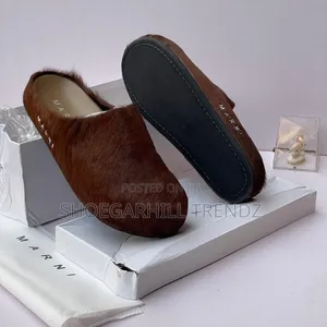 Marni Suede Half Shoes - Mules