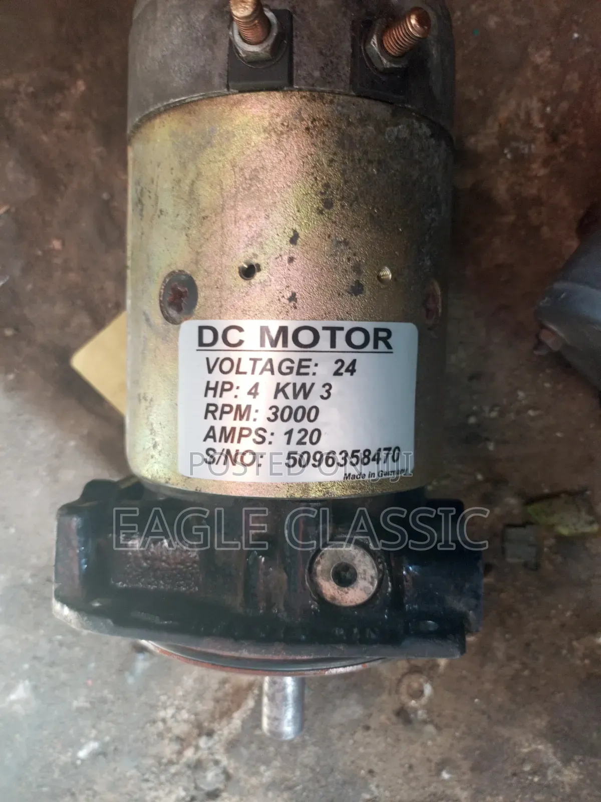 Dc Motor 4 Hp