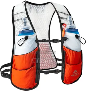 Haimont Hydration Running Vest + 2 Soft Flask 500 Ml Water Bottle