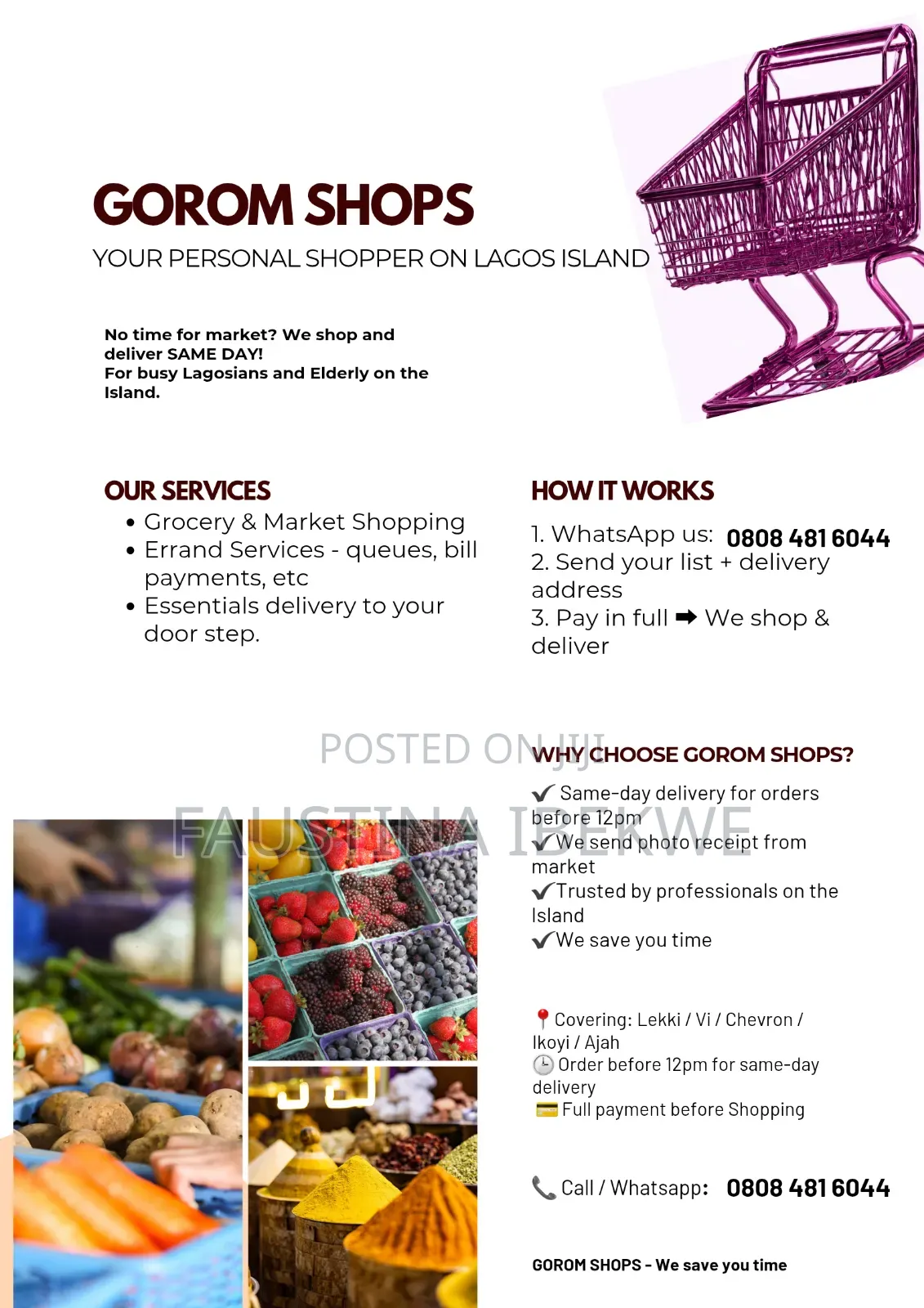 Personal Shopper and Errand Services