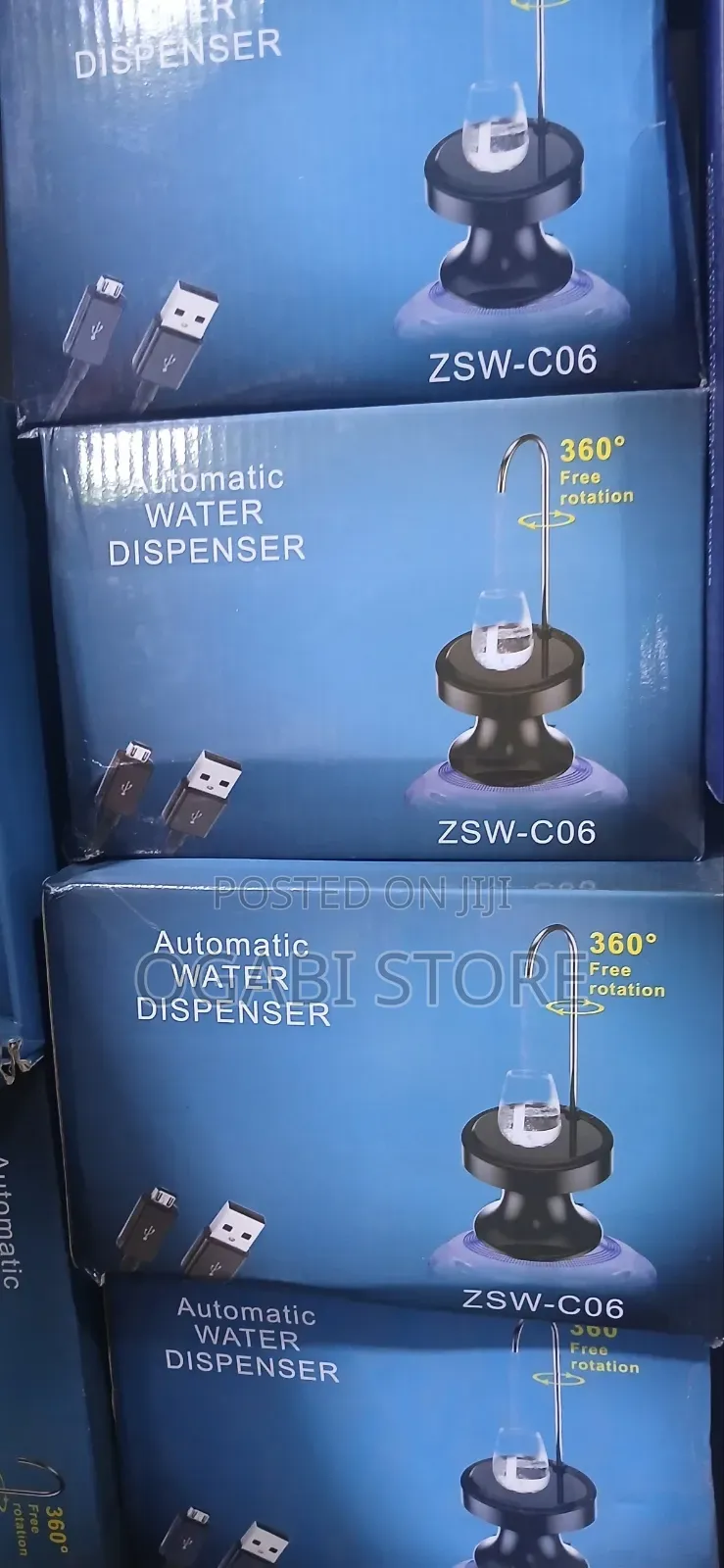 ZSW-C06 Automatic Water Dispenser (360° Rotation)