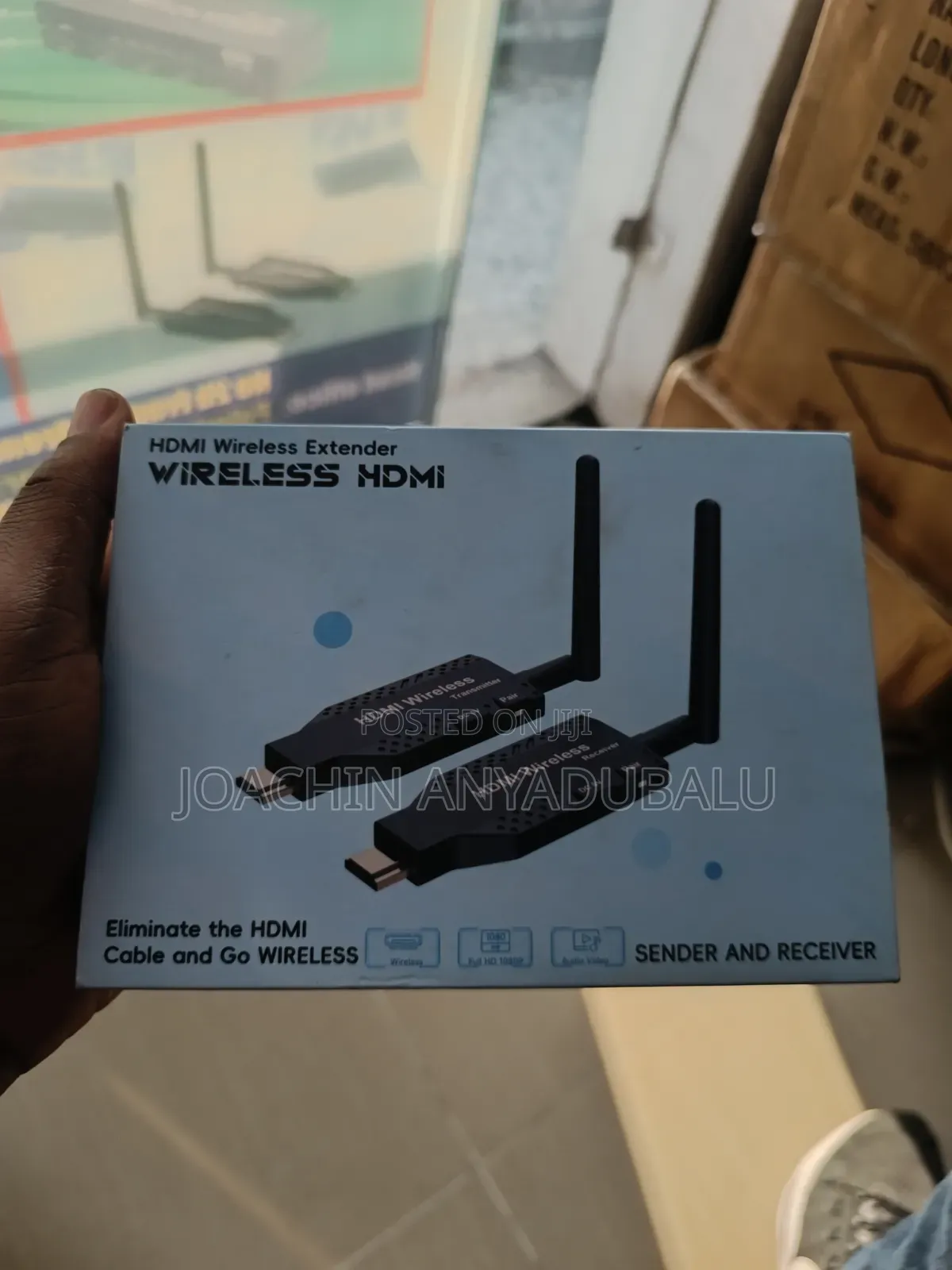 Hdmi Wireless Extender 100 Meters - Receiver and Transmitter