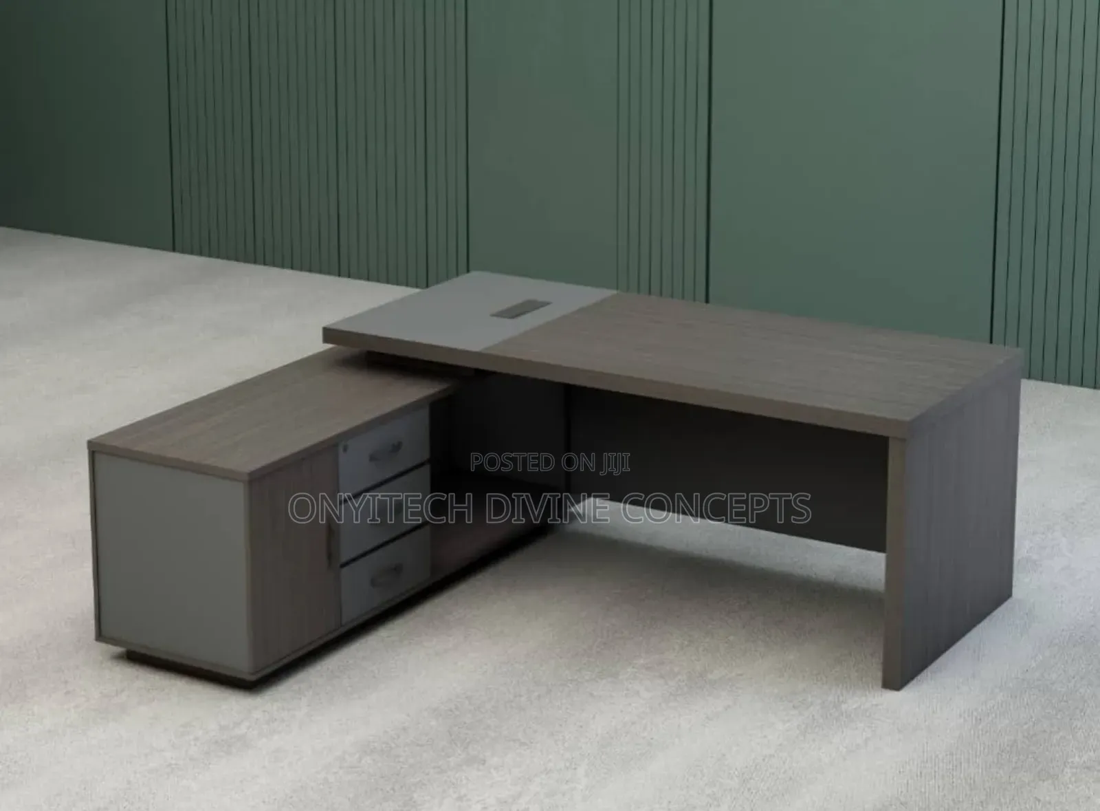 High Quality Office Executive Table Grey