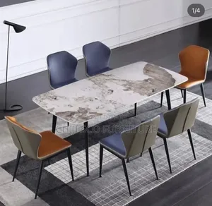 Quality Marble Dinning Set by 6 Seater