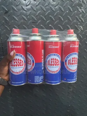 Butane Gas Cartridge / Portable Gas Canister (Brand: Blessed).